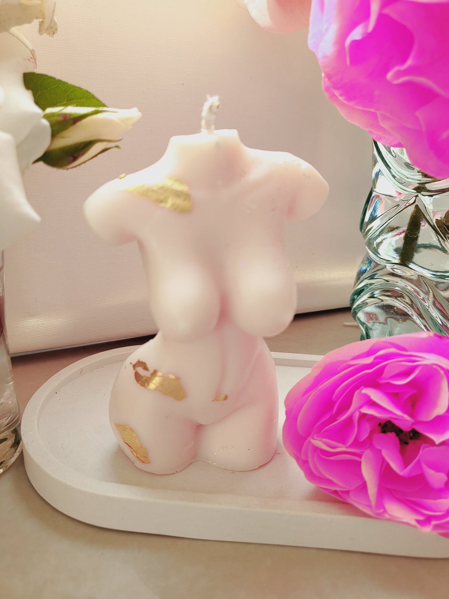 bougie buste feminin