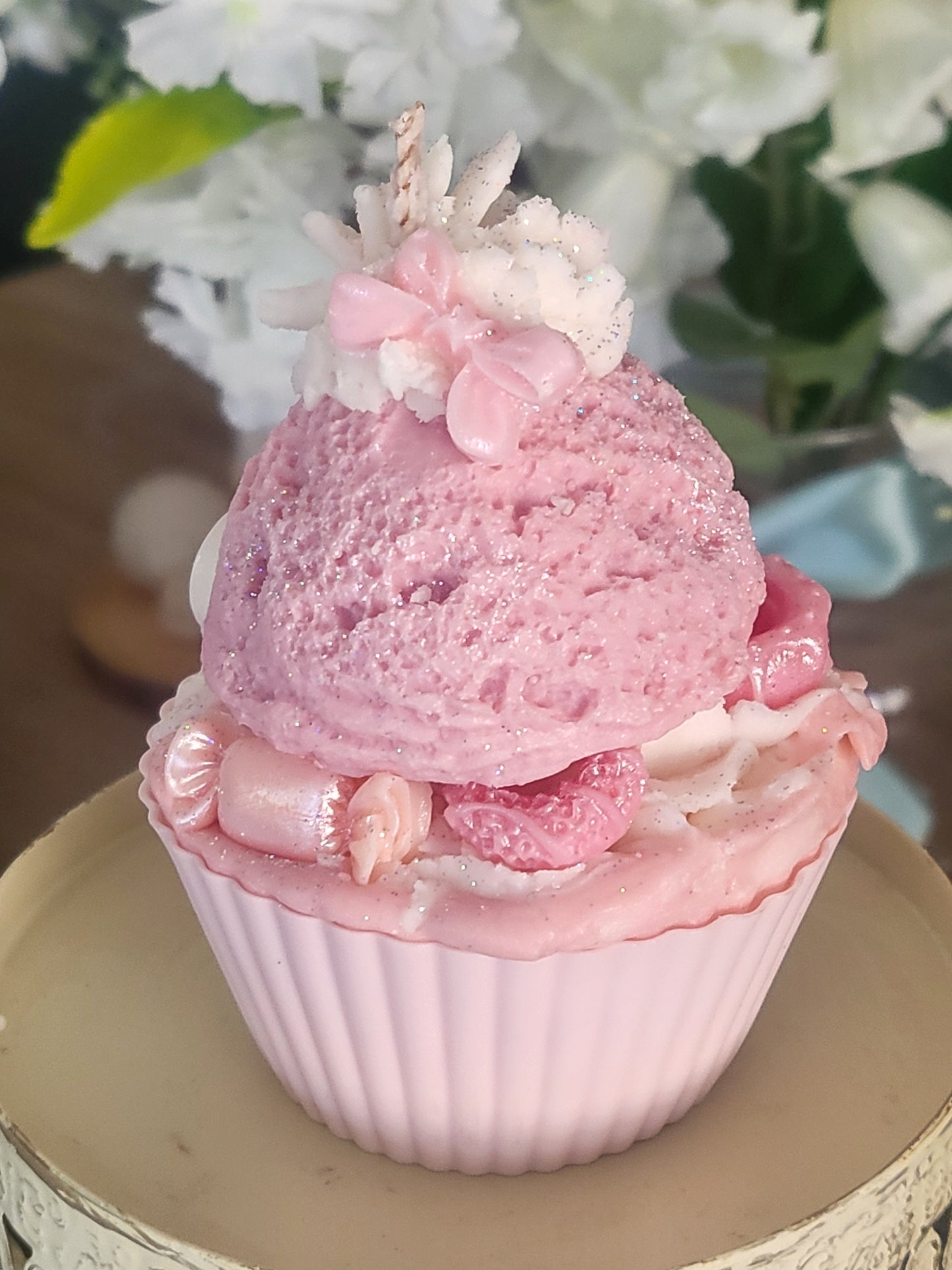 Bougie crème glacé